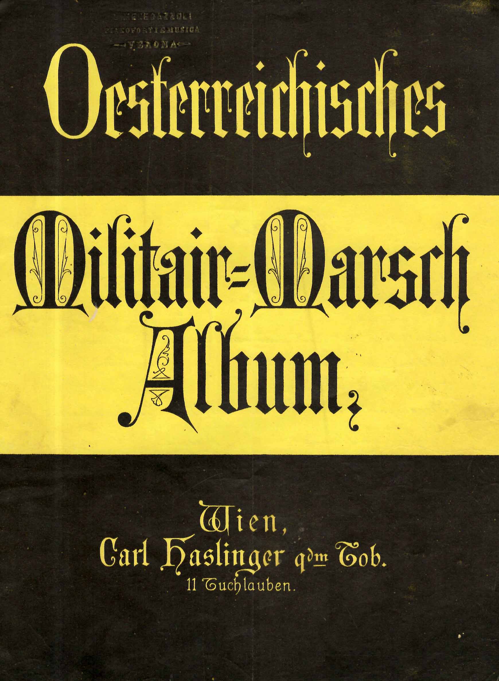 Oesterreichisches Militairmarsch Album